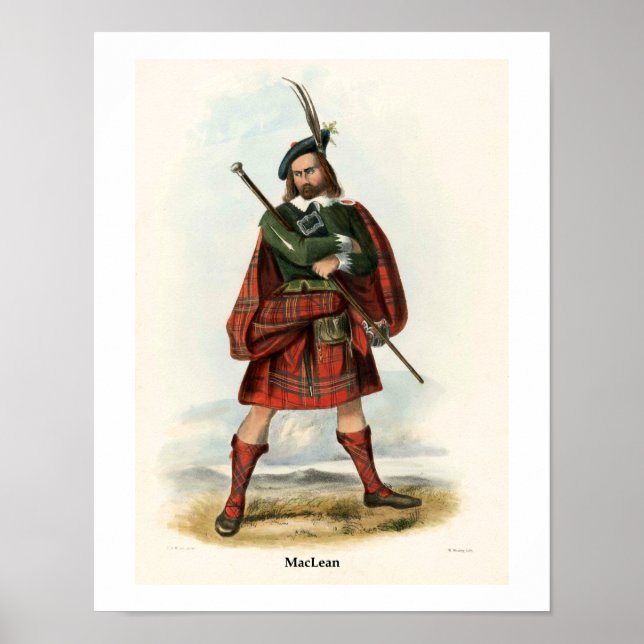 Clan MacLean Poster (Front)