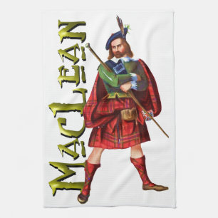 Clan MacLean Scottish Dream Tea Towel