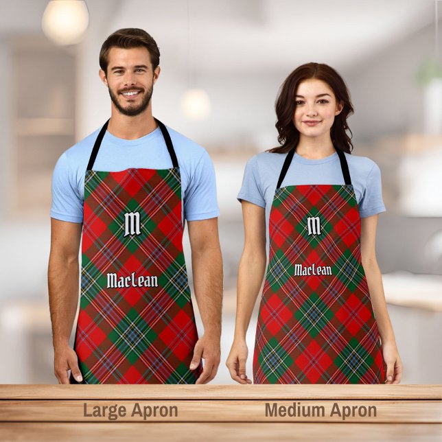 Clan MacLean Tartan Apron (Creator Uploaded)