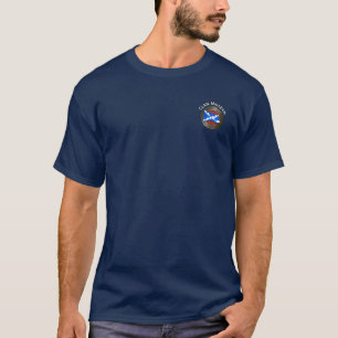 Clan MacLean Tartan Knot & Flag T-Shirt