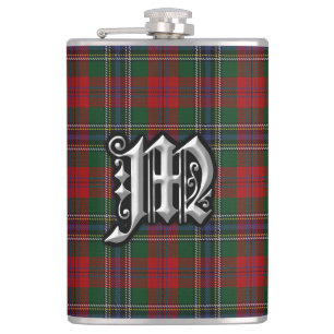 Clan MacLean Tartan Old Scotland Flask