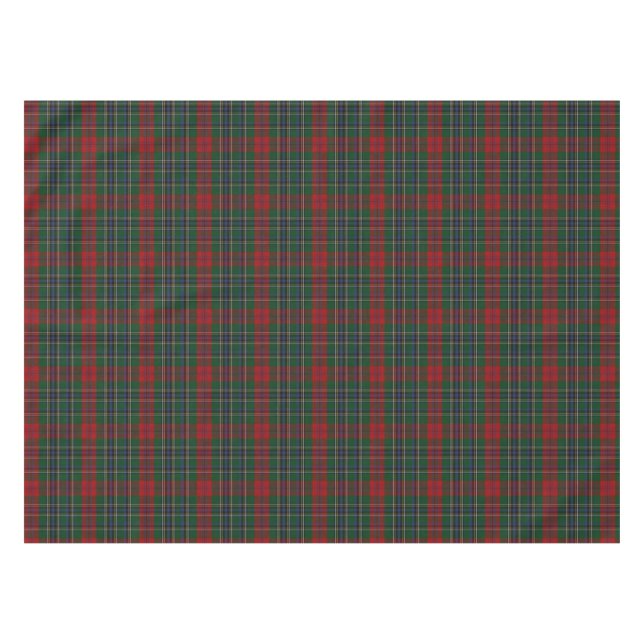 Clan MacLean Tartan Plaid Table Cloth (Front (Horizontal))