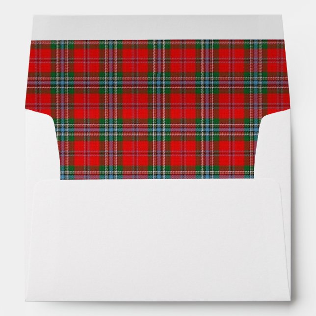 Clan MacLean Tartan Scottish Dreams Envelopes (Back (Bottom))