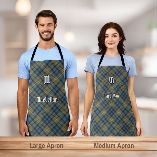 Clan MacLellan Ancient Tartan Apron (Creator Uploaded)
