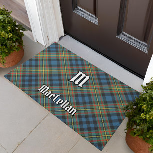 Clan MacLellan Ancient Tartan Doormat
