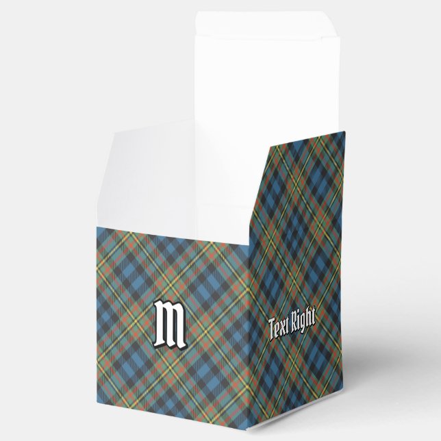 Clan MacLellan Ancient Tartan Favour Box (Opened)