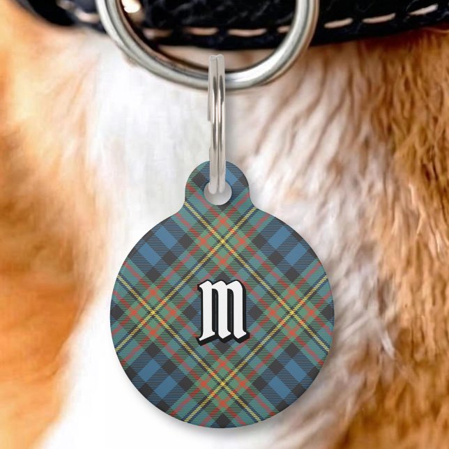 Clan MacLellan Ancient Tartan Pet Tag (Creator Uploaded)