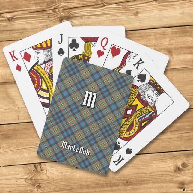 Clan MacLellan Ancient Tartan Playing Cards (Creator Uploaded)