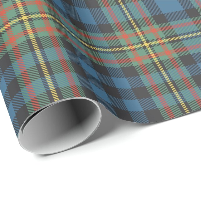 Clan MacLellan Ancient Tartan Wrapping Paper (Roll Corner)