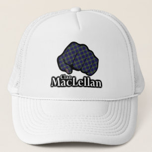 Clan MacLellan Scotland Proud Tartan Fist Trucker Hat