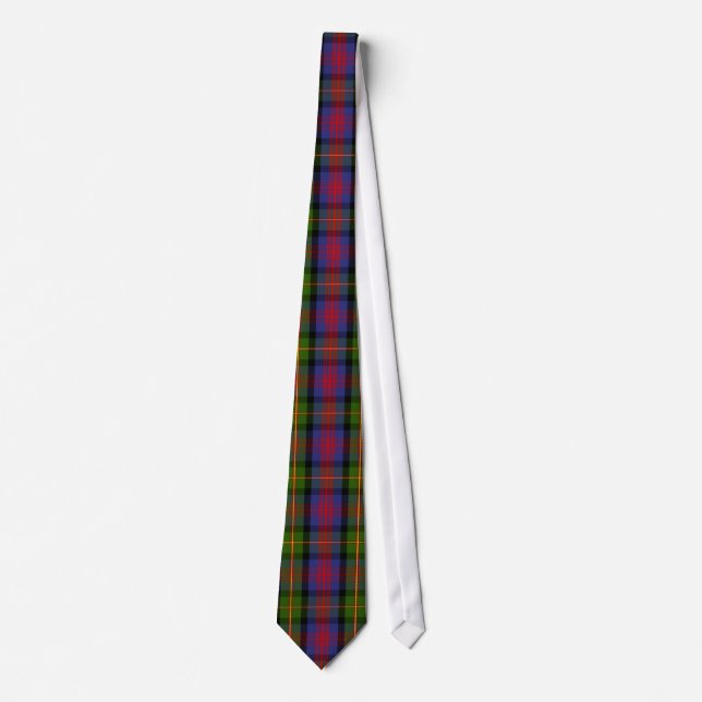 Clan MacLennan Tartan Tie (Front)