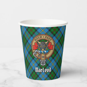 Clan MacLeod Crest Paper Cups