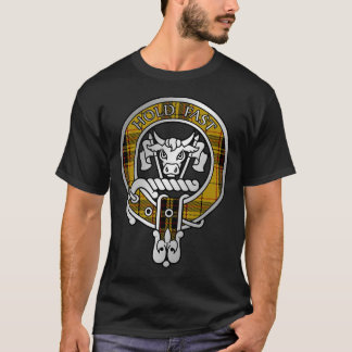 Clan MacLeod Crest Tartan 4 T-Shirt