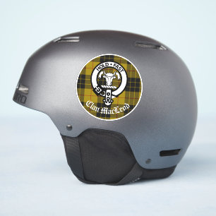 Clan MacLeod Crest Tartan Custom Vinyl Decal
