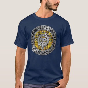Clan MacLeod Crest & Tartan Knot T-Shirt