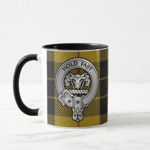 Clan MacLeod Crest & Tartan Mug