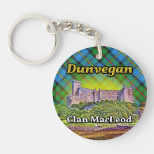 Clan MacLeod Dunvegan Castle Key Ring