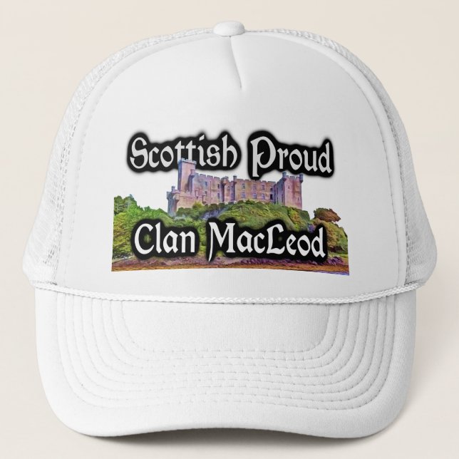 Clan MacLeod Dunvegan Castle Trucker Hat (Front)