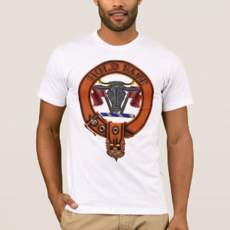 Clan MacLeod Family Crest and Targe T-Shirt