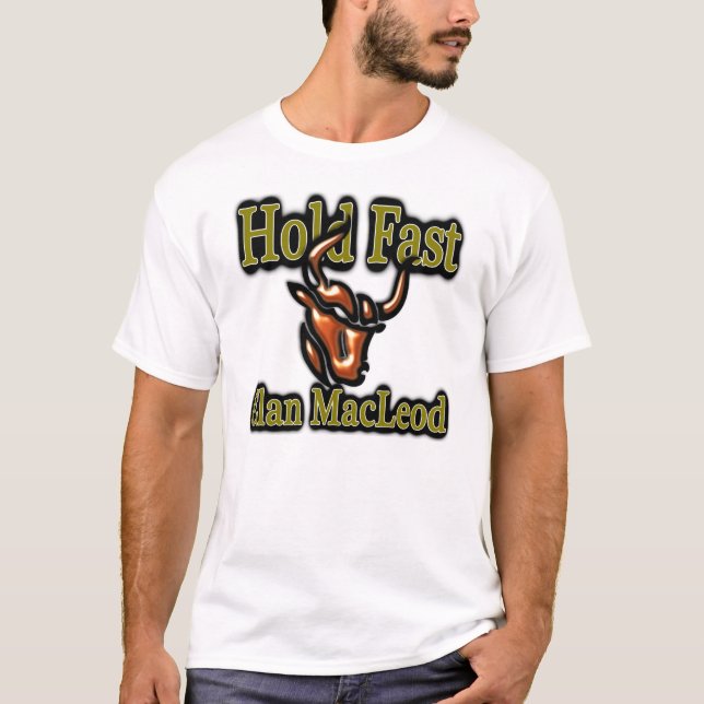 Clan MacLeod Hold Fast Highland Games T-Shirt (Front)