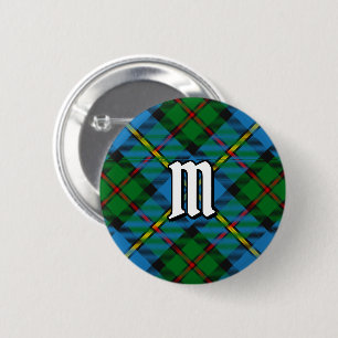 Clan MacLeod Hunting Tartan 6 Cm Round Badge