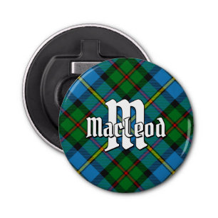 Clan MacLeod Hunting Tartan Bottle Opener