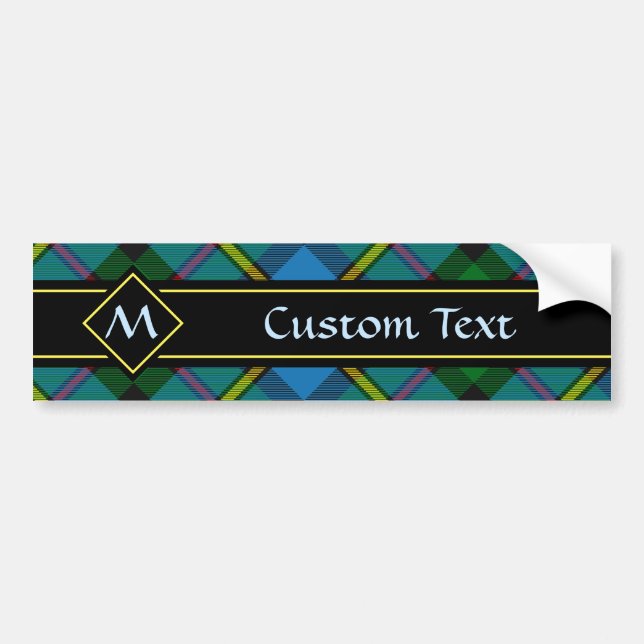 Clan MacLeod Hunting Tartan Bumper Sticker (Front)