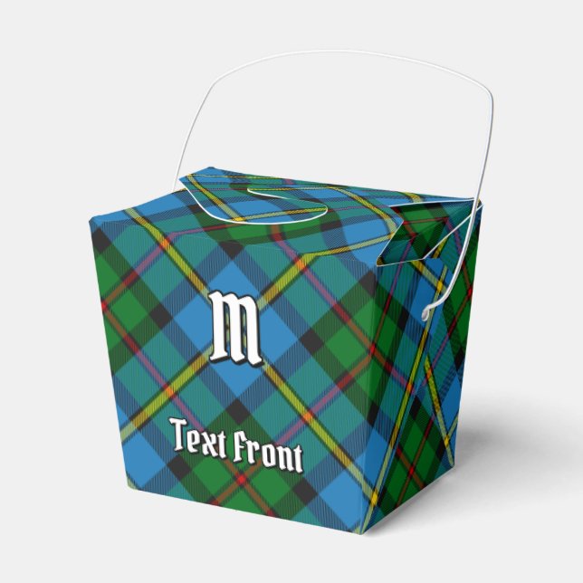 Clan MacLeod Hunting Tartan Favour Box (Front Side)