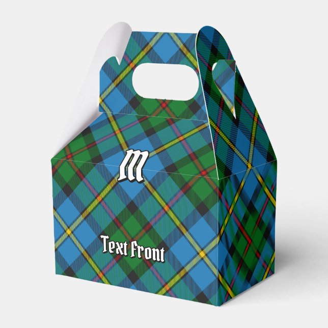 Clan MacLeod Hunting Tartan Favour Box (Front Side)