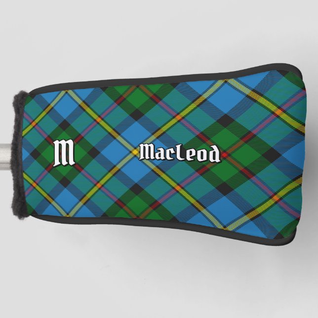 Clan MacLeod Hunting Tartan Golf Head Cover (Front)