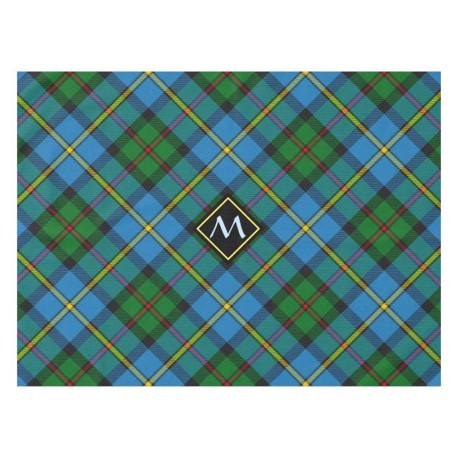 Clan MacLeod Hunting Tartan Tablecloth (Front (Horizontal))