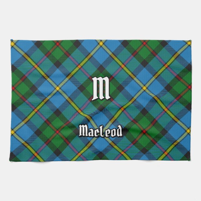Clan MacLeod Hunting Tartan Tea Towel (Horizontal)