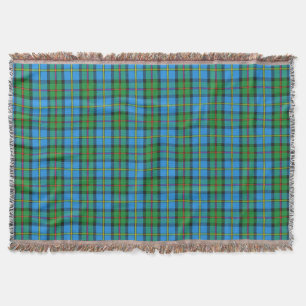 Clan MacLeod of Harris Tartan Design Throw Blanket