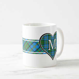 Clan MacLeod of Harris Tartan Heart Coffee Mug