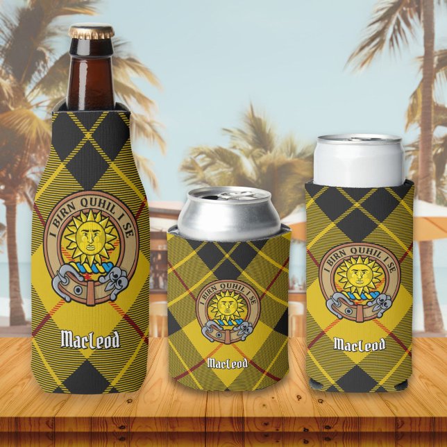 Clan MacLeod of Lewis Crest Bottle Cooler (Creator Uploaded)