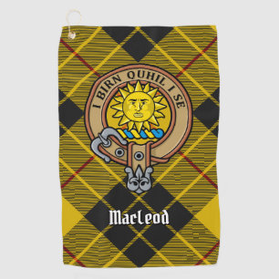 Clan MacLeod of Lewis Crest Golf Towel