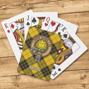 Clan MacLeod of Lewis Crest Playing Cards