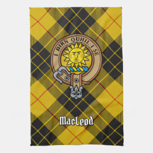 Clan MacLeod of Lewis Crest Tea Towel