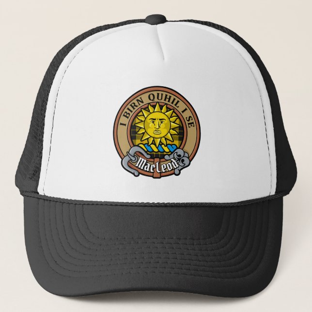 Clan MacLeod of Lewis Crest Trucker Hat (Front)