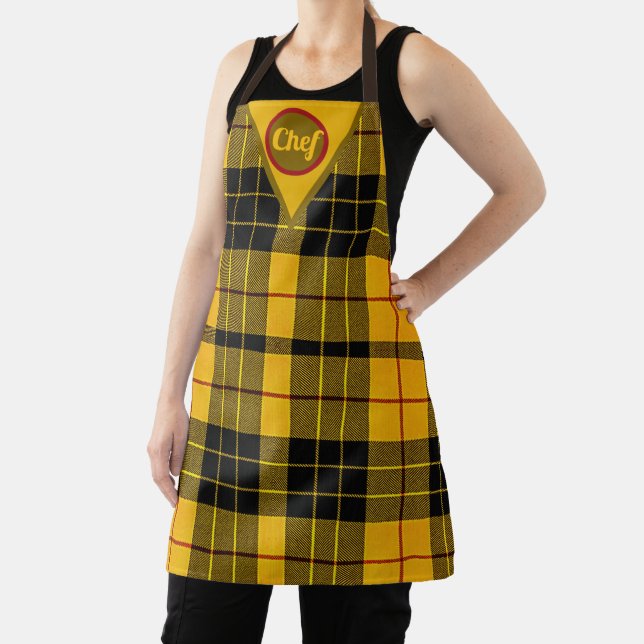 Clan MacLeod of Lewis Scottish Personalised Apron (Insitu)