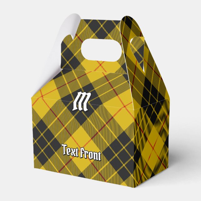 Clan Macleod of Lewis Tartan Favour Box (Front Side)