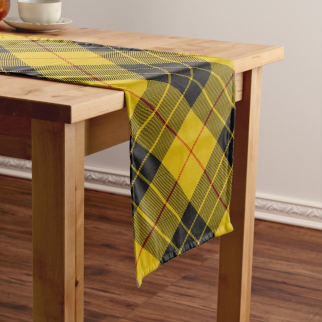 Clan Macleod of Lewis Tartan Long Table Runner (In Situ)