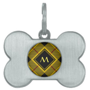 Clan Macleod of Lewis Tartan Pet ID Tag