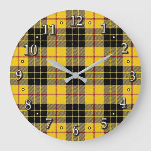 Clan MacLeod of Lewis Tartan Scottish Dream Clock
