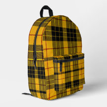 Clan MacLeod of Lewis Yellow Black Scottish Tartan