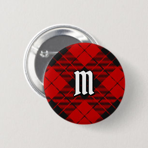 Clan Macleod of Raasay Tartan 6 Cm Round Badge