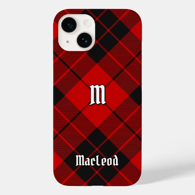 Clan Macleod of Raasay Tartan Case-Mate iPhone Case (Back)