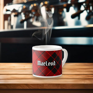 Clan Macleod of Raasay Tartan Espresso Cup