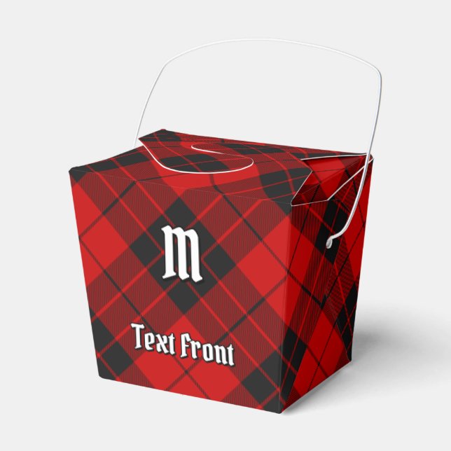 Clan Macleod of Raasay Tartan Favour Box (Front Side)