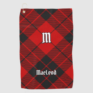 Clan Macleod of Raasay Tartan Golf Towel